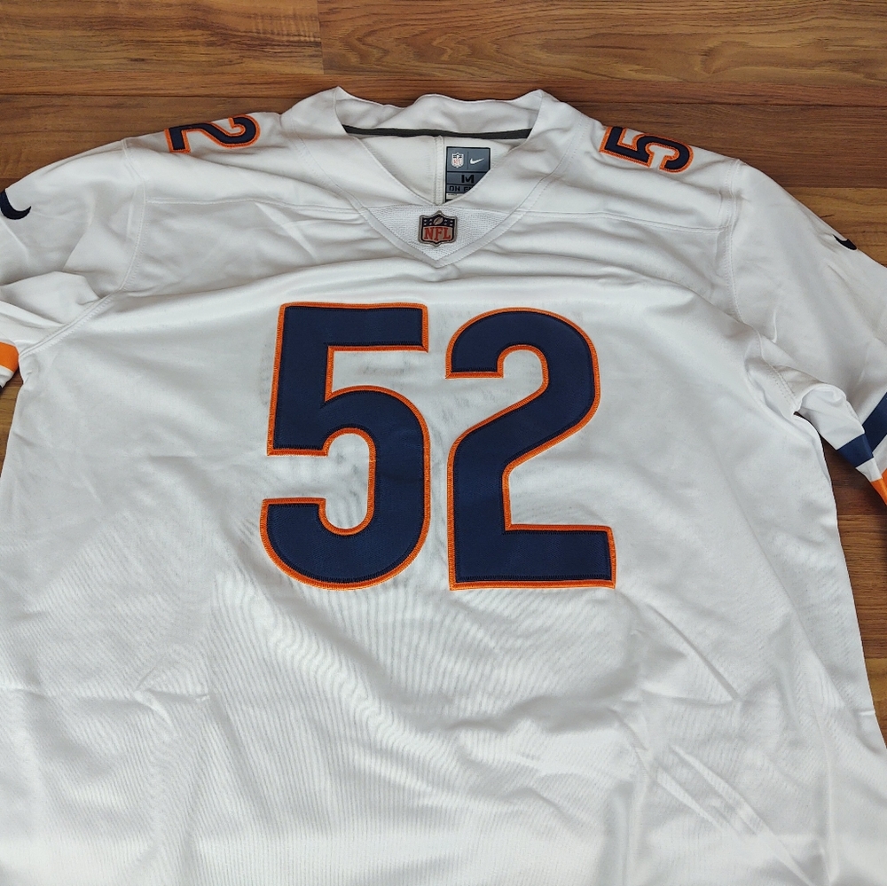 Chicago Bears Khalil Mack #52 Nike Size M White Of